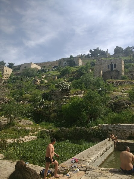 A spring in Lifta