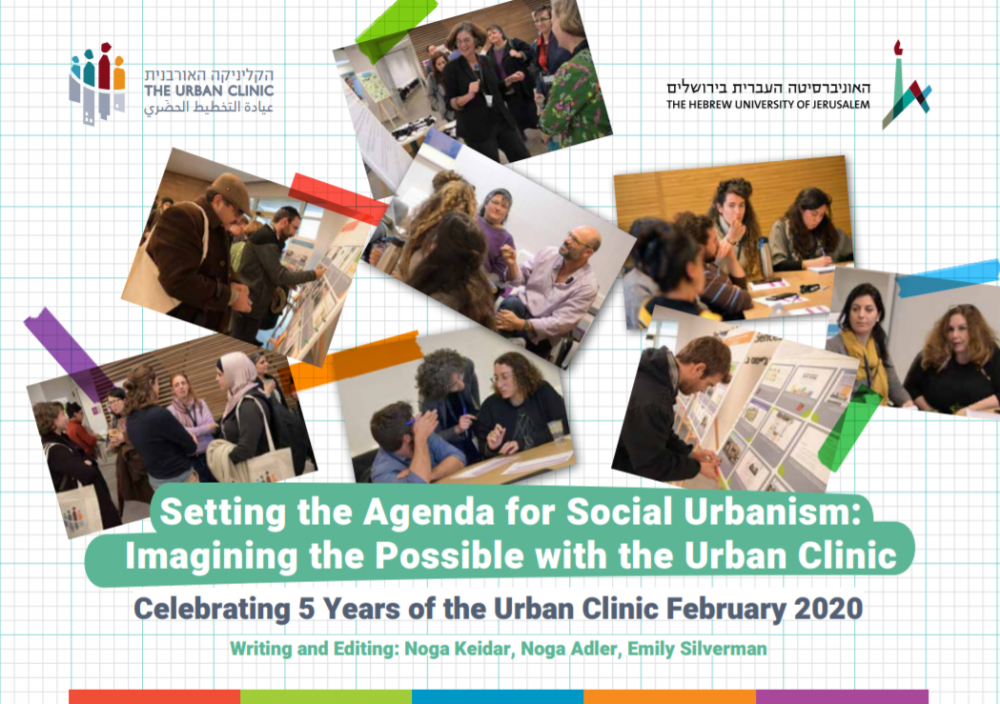 Setting the Agenda for Socail Urbanism - 5 Years for the Urban Clinic, 2020